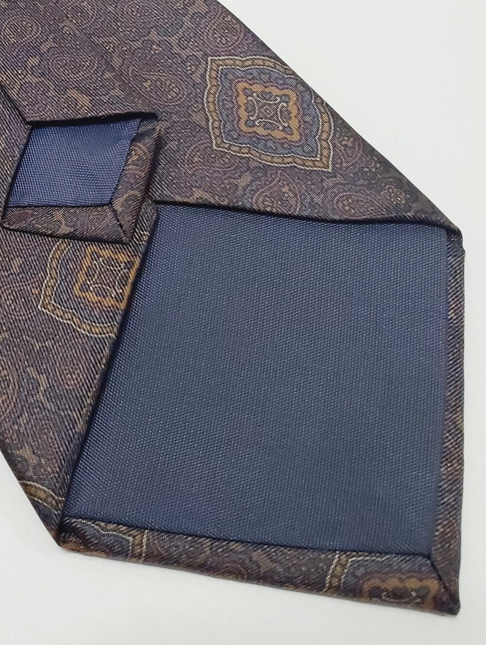 Mallory & Church Men's Neck Tie Multicolor Paisley Pattern 56x3.5" - Picture 4 of 5